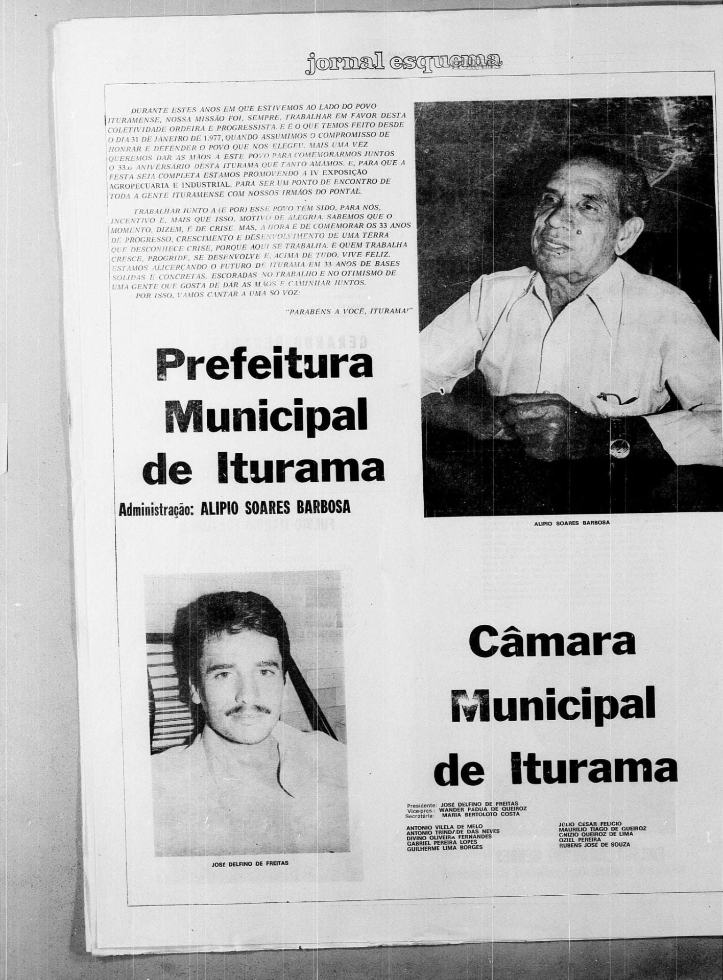 Foto 2 - Em 1981, investimento de Iturama em Educação estava acima do que a lei exigiria dois anos depois