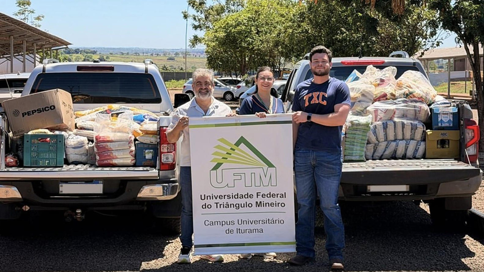 Agronomia da UFTM comemora 10 anos com campanha que reuniu mais de uma tonelada de alimentos em Iturama