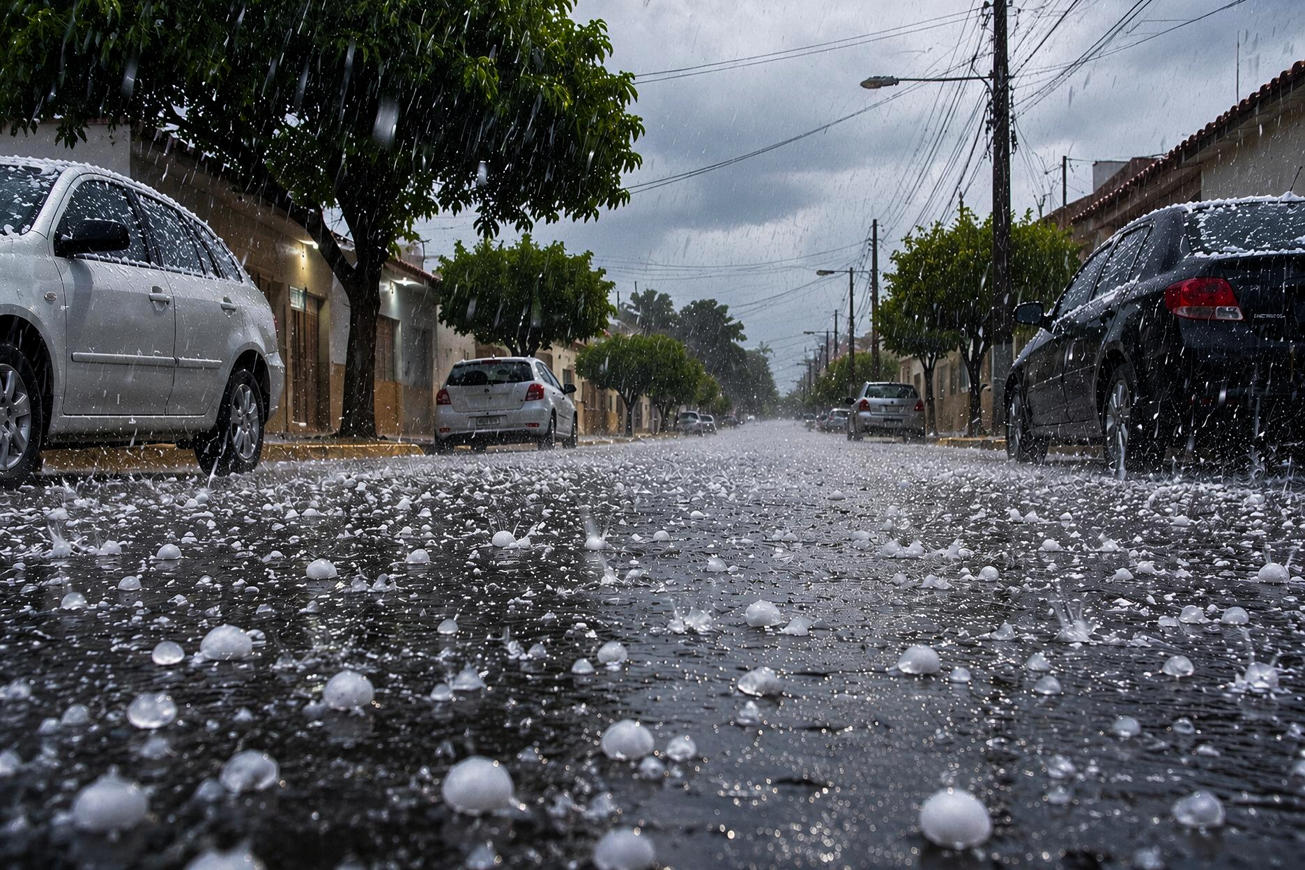 Tempestade com granizo e ventos de até 60 km/h: Defesa Civil emite alerta para o Pontal